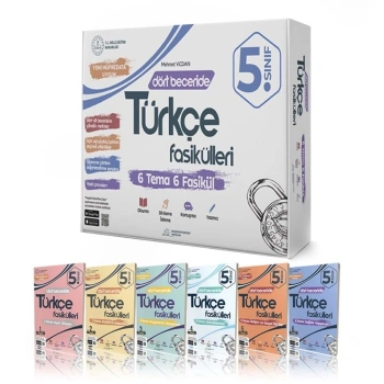 5. SINIF DÖRT BECERİDE TÜRKÇE FASİKÜLLERİ