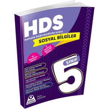 5. Sınıf Sosyal Bilgiler Haftalık Değerlendirme Sınavı HDS