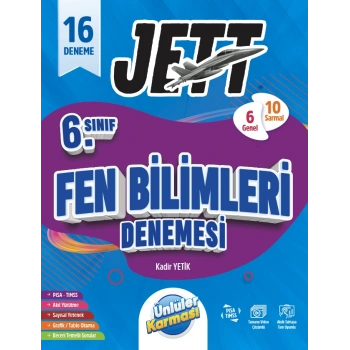 6. Sınıf Jett Fen Bilimleri 16 Deneme 2026-27