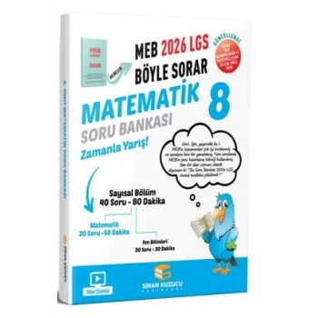 2026 | 8. Sınıf LGS Matematik Soru Bankası - Sinan Kuzucu