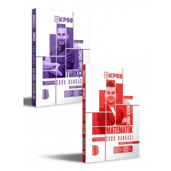 2026 KPSS Genel Yetenek Tamamı Çözümlü Soru Bankası Seti Benim Hocam Yayınları