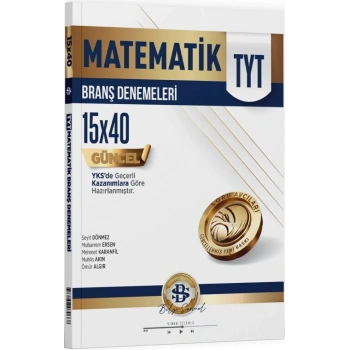2026 Bilgi Sarmal Yayınları TYT Matematik 15 x 40 Branş Denemeleri