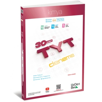 2026 - ÜçDörtBeş Yayınları TYT Kimya 30 Deneme