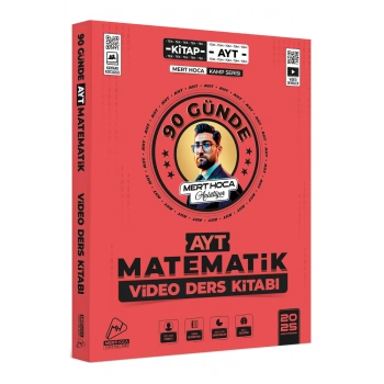 2026 AYT 90 Günde Matematik Kampı Video Ders Kitabı Mert Hoca Yayınları