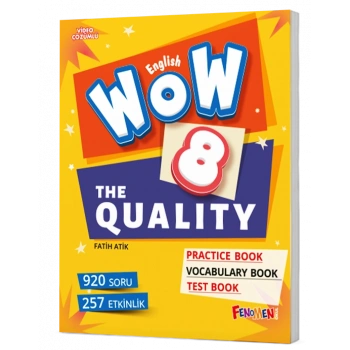 8. Sınıf LGS The Quality + Practice Book + Vocabulary Book + Test Book