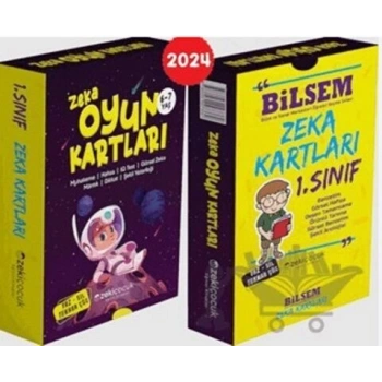 1. sınıf Bilsem Zeka Kartları / 6-7 Yaş Zeka Oyun Kartları Komisyon