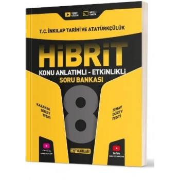 HIZ 8. SINIF LGS HİBRİT İNKILAP SORU BANKASI