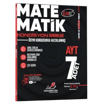 Kondisyon Yayınları AYT Matematik 7 li Deneme 2026