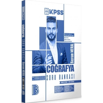 Benim Hocam 2026 KPSS Coğrafya Tamamı Çözümlü Soru Bankası