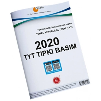 2020 TYT Tıpkı Basım Çıkmış Deneme Sınavı A Yayınları