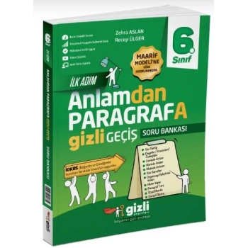 6. Sınıf Türkçe İlk Adım Anlamdan Paragrafa Soru Bankası