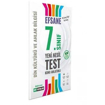 7. Sınıf Din Kültürü ve Ahlak Bilgisi Efsane Test