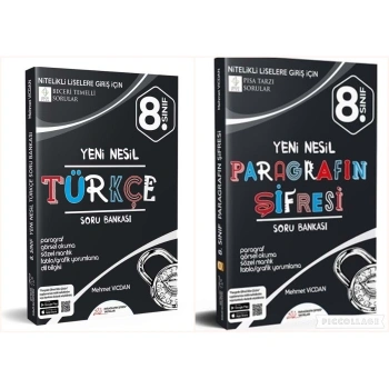 8. Sınıf LGS Paragraf Türkçe Soru Bankası