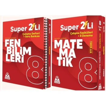 8. Sınıf  LGS Süper İkili Matematik ve Fen Seti | 2026