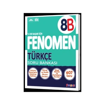 8. Sınıf LGS Türkçe B Fenomen Soru Bankası