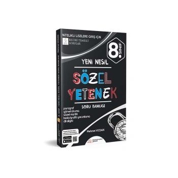 8. SINIF LGS YENİ NESİL SÖZEL MANTIK SORU BANKASI