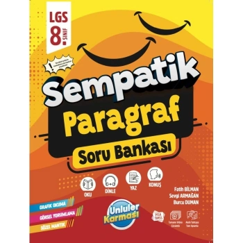 8. Sınıf Sempatik LGS Paragraf Soru Bankası Ünlüler Karması