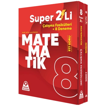 8. Sınıf Süper İkili Matematik Seti | Örnek Akademi 2026