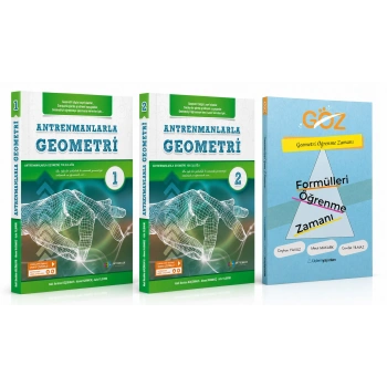 Antrenmanlarla Geometri 1 2 3 ve Geometri Formül Kitabı