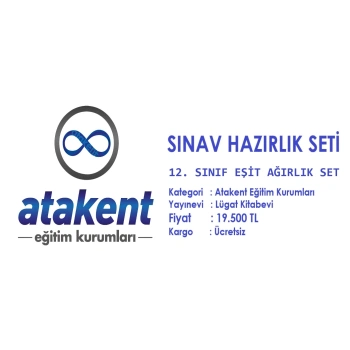 ATAKENT KOLEJİ 12. SINIF EŞİT AĞIRLIK SINAV HAZIRLIK SETİ