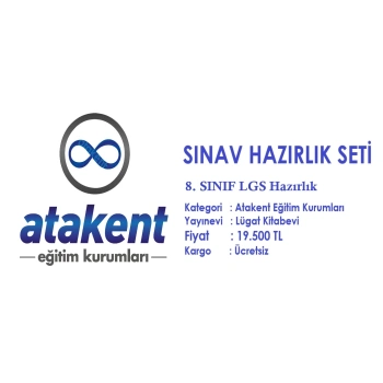 ATAKENT KOLEJİ 8. SINIF LGS SINAV HAZIRLIK SETİ