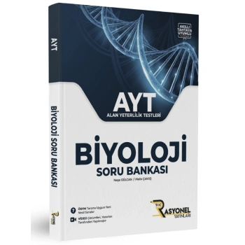 AYT Biyoloji Soru Bankası (Yazarlarından Video Çözümlü)