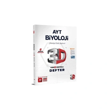 AYT Biyoloji Video Destekli Defter 3D Yayınları