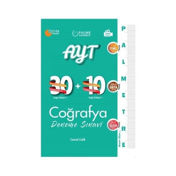 AYT COĞRAFYA 40 DENEME ( PALMETRE SERİSİ )