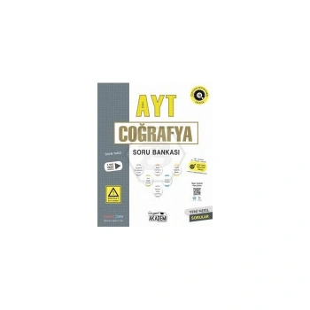 AYT COĞRAFYA Soru Bankası ÜÇGEN AKADEMİ