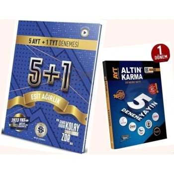 AYT Eşit Ağırlık Deneme Seti | Bİlgi Sarmalı + Altın Karma Yayınları