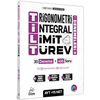 AYT TİLT Denemeleri - Trigonometri İntegral Limit Türev 30lu Deneme Mert Hoca