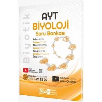 Biyotik Yayınları AYT Biyoloji Soru Bankası 2026