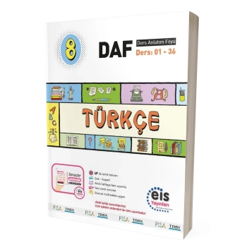 Eis Yayınları 8. Sınıf - DAF - Türkçe