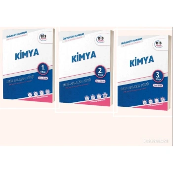 EİS YAYINLARI TYT AYT DAF KİMYA 1 - 2 - 3 / ÜÇ KİTAP