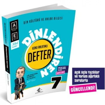 Eker Test 7. Sınıf Dinlendiren Defter