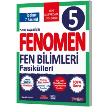 FENOMEN 5. SINIF FEN BİLİMLERİ Fasikülleri 2027