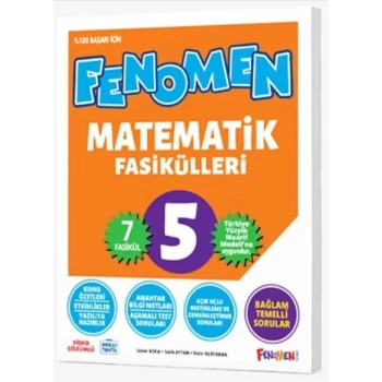 FENOMEN 5. Sınıf MATEMATİK FASİKÜLLERİ (TOPLAM 7 FASİKÜL) 2027