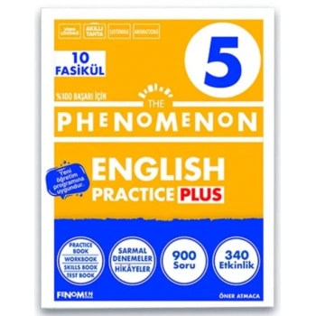 FENOMEN 5. SINIF THE PHENOMENON ENGLISH PRACTICE PLUS (10 FASİKÜL) 2027
