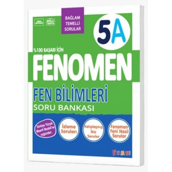 FENOMEN 5. SINIF FEN BİLİMLERİ A SORU BANKASI 2027
