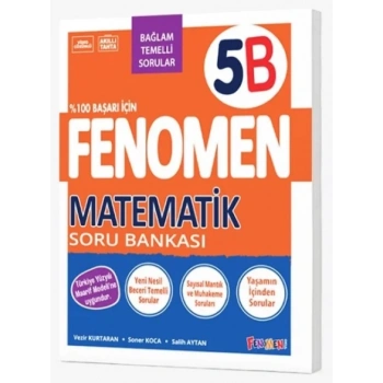FENOMEN 5. SINIF MATEMATİK B SORU BANKASI 2027