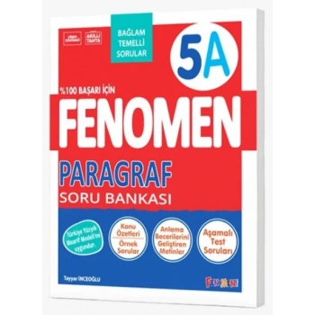 Fenomen 5. Sınıf Paragraf A Soru Bankası 2027