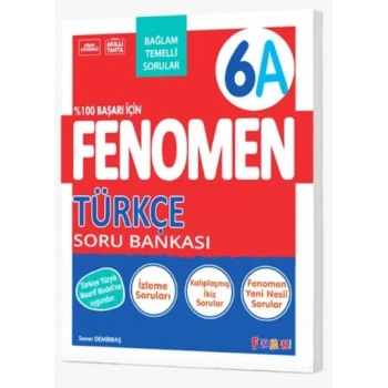 FENOMEN 6. SINIF TÜRKÇE (A) SORU BANKASI 2027