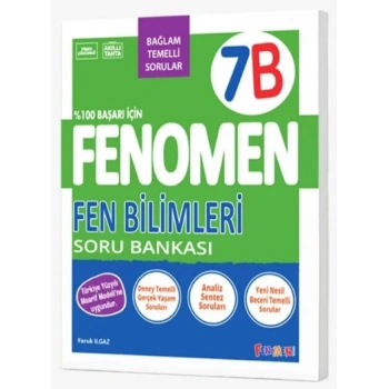 FENOMEN 7. SINIF FEN B SORU BANKASI 2027