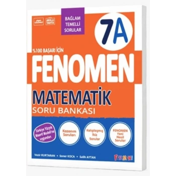 Fenomen 7. Sınıf Matematik A Fenomen Soru Bankası 2027