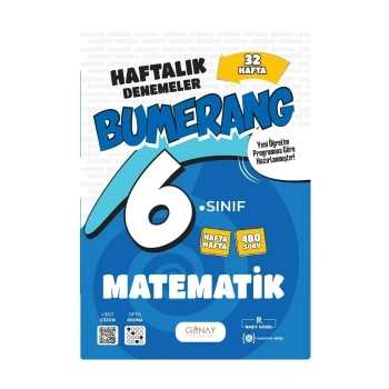 Günay 6. Sınıf 32 Haftalık Matematik Denemeleri 2026