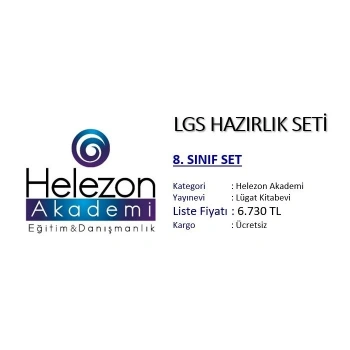 Helezon Akademi 8. Sınıf LGS Sınav Hazırlık Seti