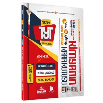 informal 2024 YKS TYT KİMYANIN Kara Kutusu Konu Özetli Dijital Çözümlü ÖSYM Soru BANKASI