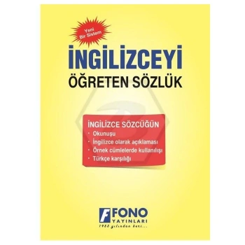 İngilizceyi Öğreten Sözlük