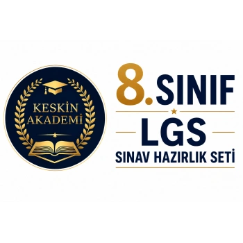 Keskin Akademi 8. Sınıf LGS Sınav Hazırlık Seti