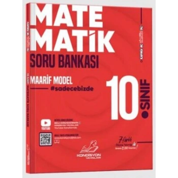 Kondisyon Yayınları 10. Sınıf Virtüöz Matematik Soru Bankası